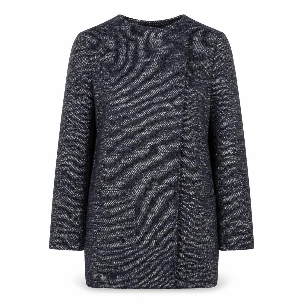 New Look Womens Blue Jacket Coatigan Size 12
