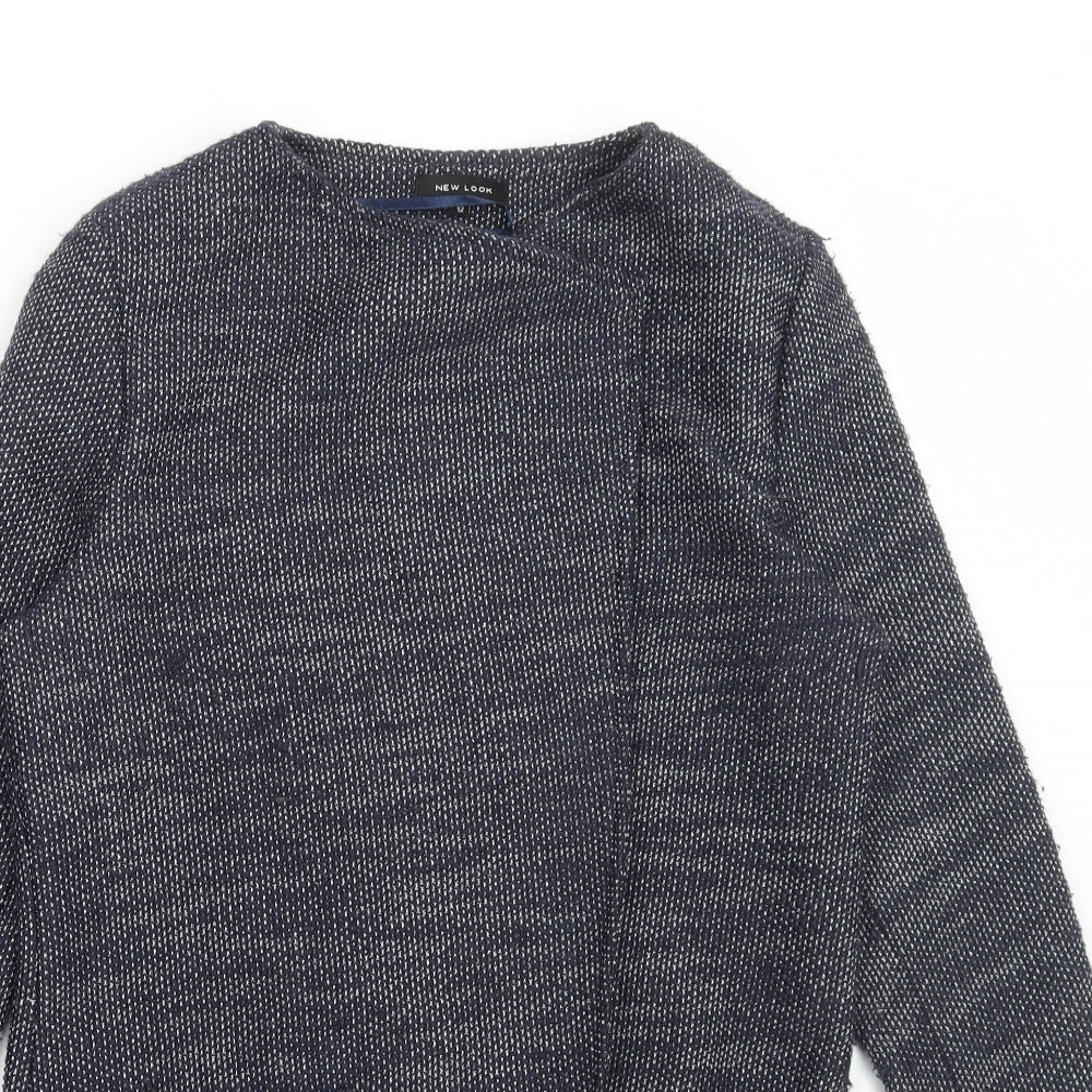New Look Womens Blue Jacket Coatigan Size 12