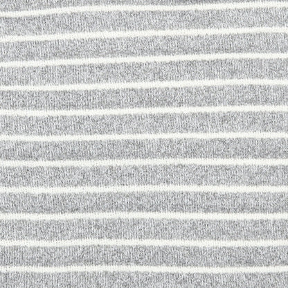 BDG Womens Grey High Neck Striped Polyester Pullover Jumper Size S