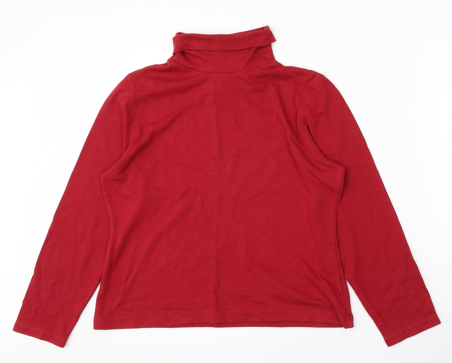 Primark Womens Red Polyester Pullover Sweatshirt Size 14