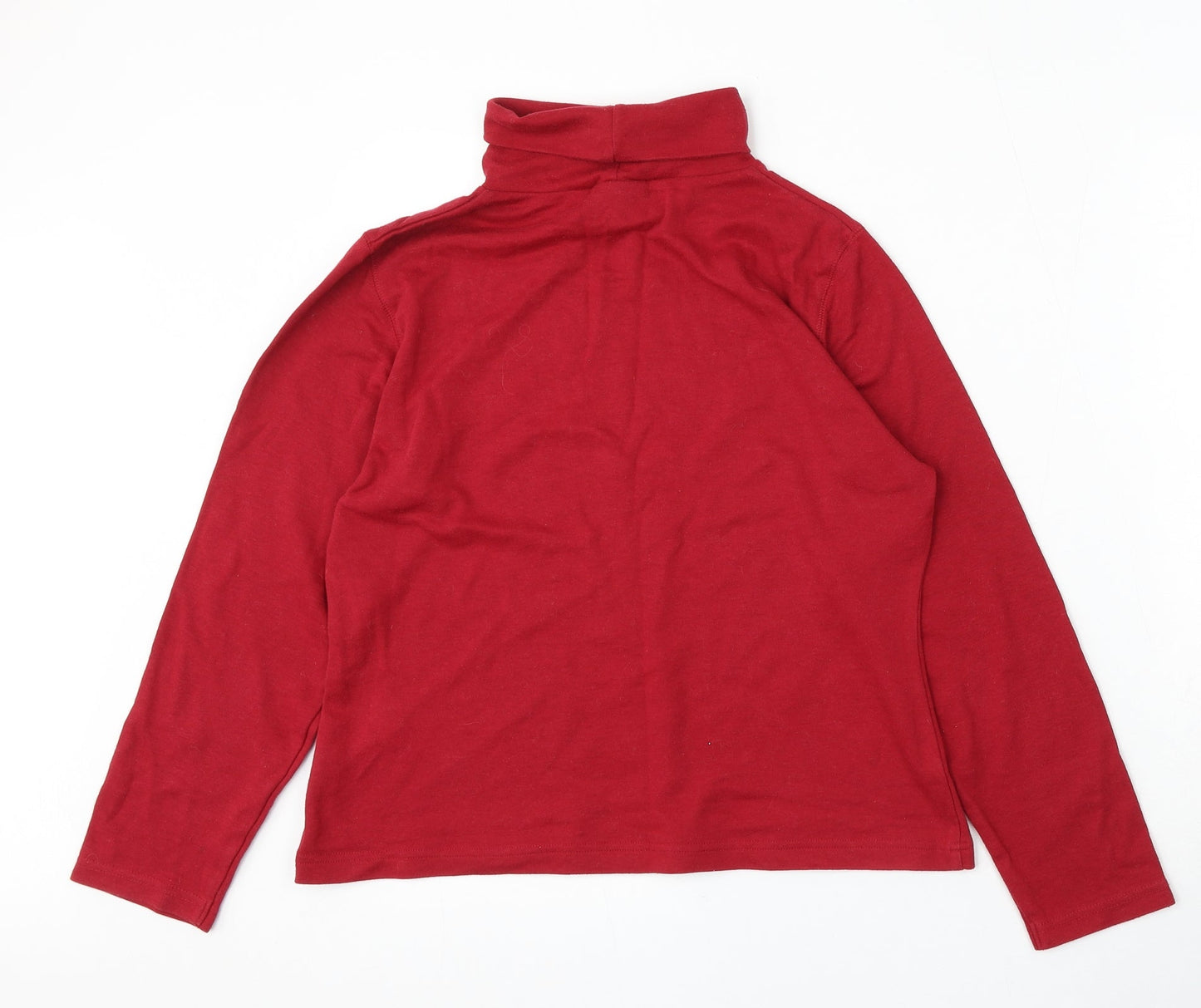 Primark Womens Red Polyester Pullover Sweatshirt Size 14