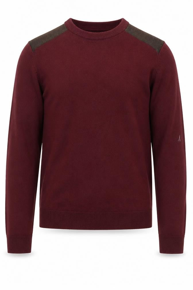 NEXT Mens Red Round Neck Cotton Pullover Jumper Size S