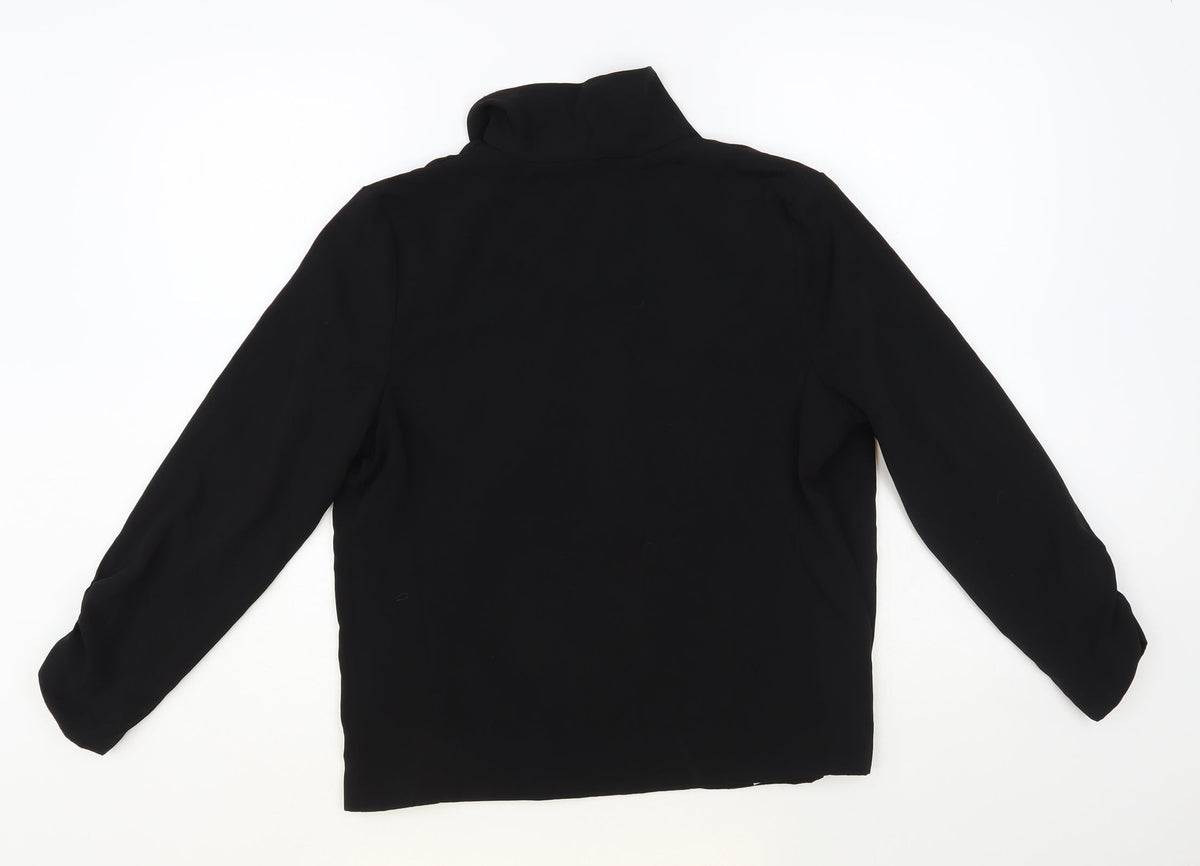 New Look Womens Black Jacket Blazer Size 10