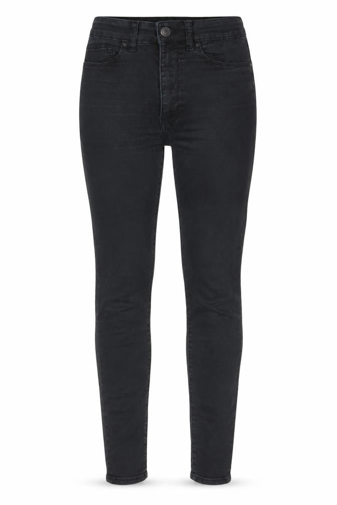 Zara Womens Black Cotton Skinny Jeans Size 6 L29 in Regular Zip