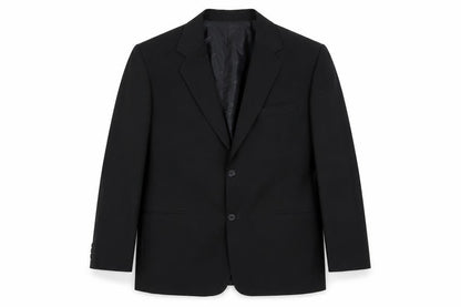 Elegance International Mens Black Polyester Jacket Suit Jacket Size 38