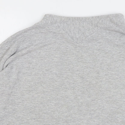 Preloved French Connection Womens Grey Viscose Pullover Sweatshirt Size S Pullover - Detail