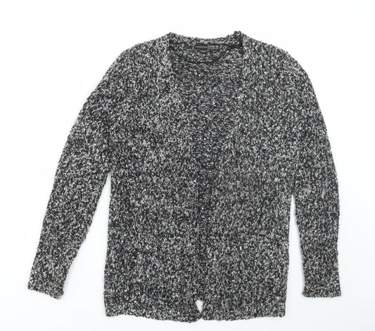 Atmosphere Womens Grey V-Neck Polyester Cardigan Jumper Size 6