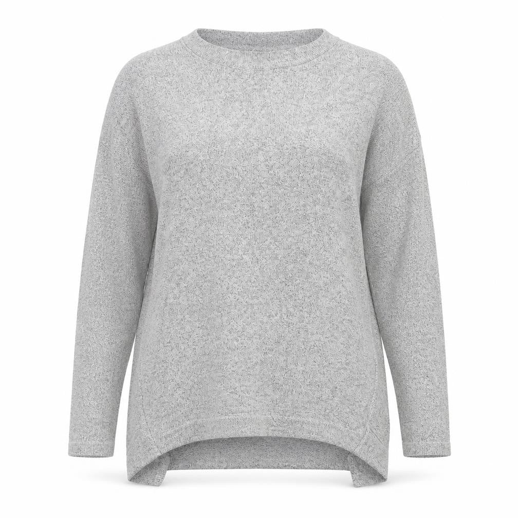 River Island Womens Grey Round Neck Polyester Pullover Jumper Size 10