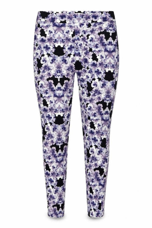 H&M Womens Multicoloured Floral Polyester Jogger Leggings Size S L29 in - Flowers