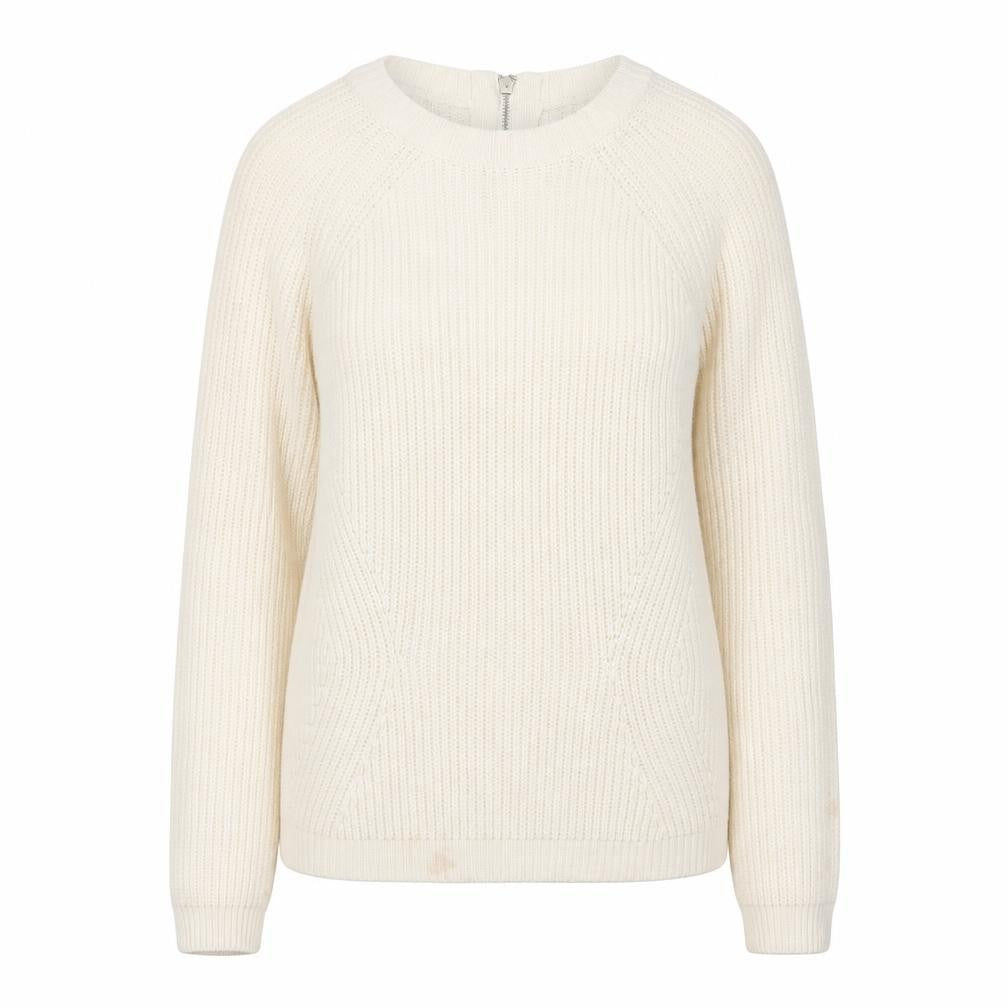 Dorothy Perkins Womens Beige Round Neck Acrylic Pullover Jumper Size 10