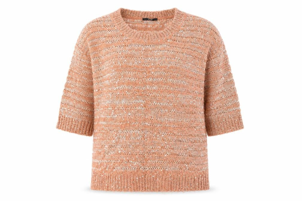 George Womens Pink Roll Neck Acrylic Pullover Jumper Size 14