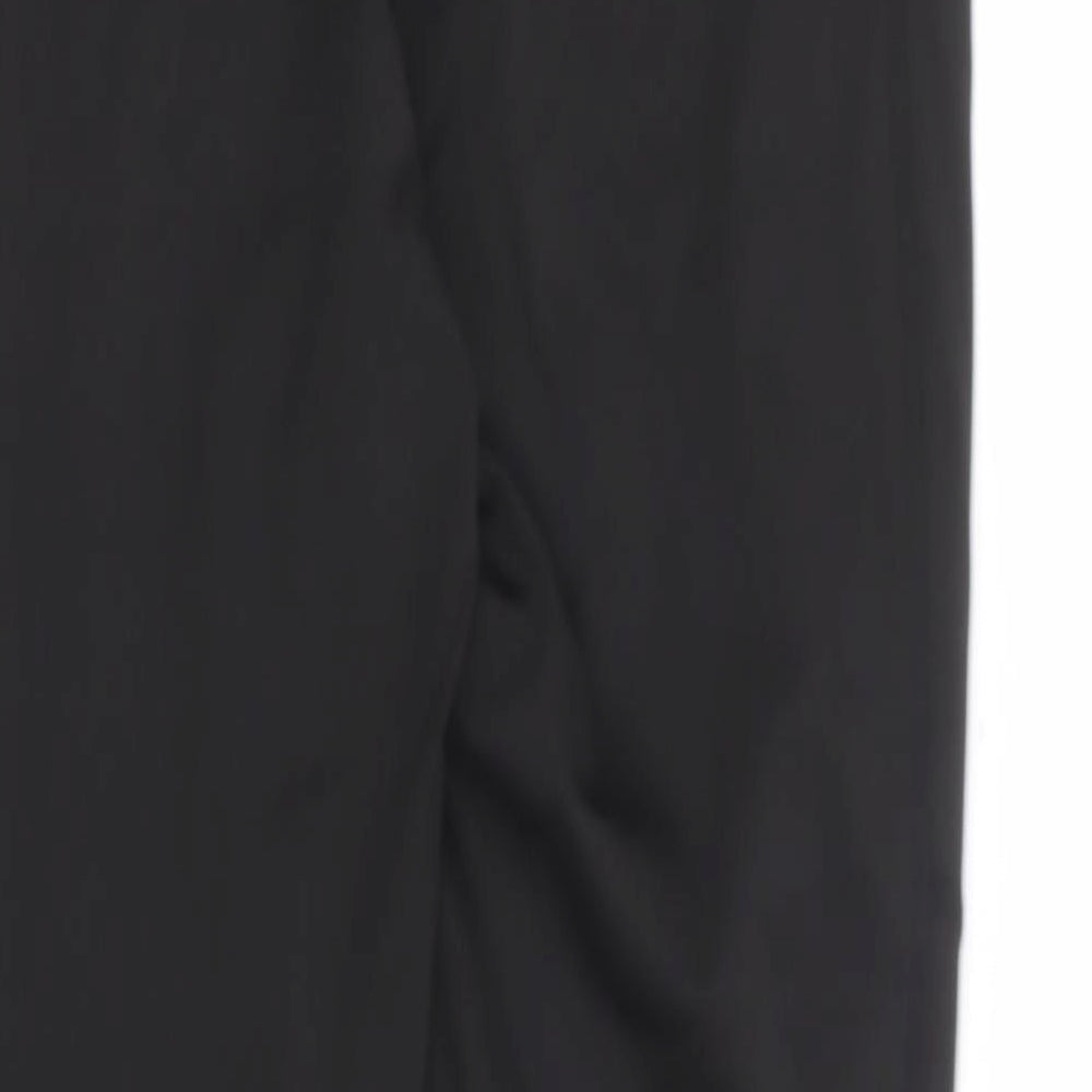 SheIn Womens Black Polyester Capri Leggings Size S L24 in Regular Pullover