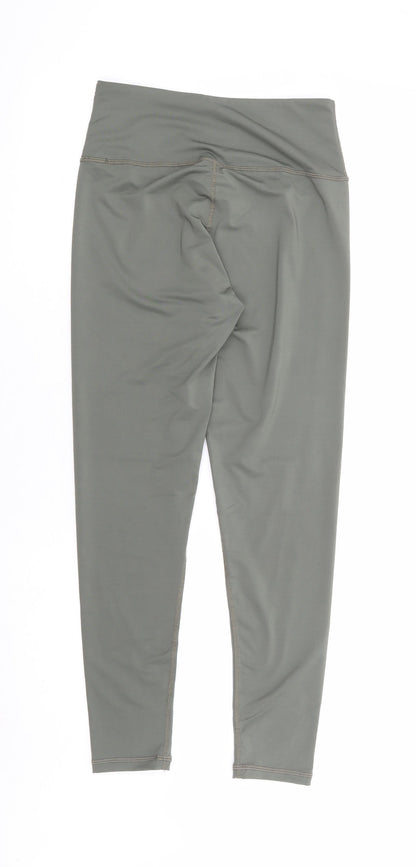 SHEIN Womens Green Polyester Compression Leggings Size S L25 in Regular Pullover