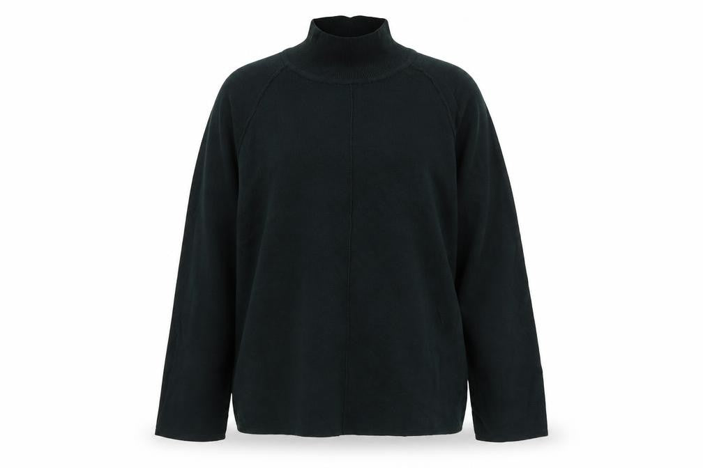NEXT Womens Green Round Neck Viscose Pullover Jumper Size 10