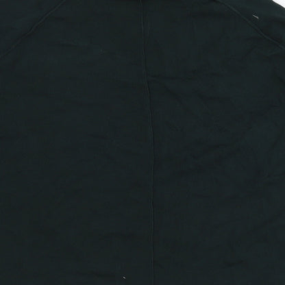 Next Womens Green Round Neck Viscose Pullover Jumper Size 10