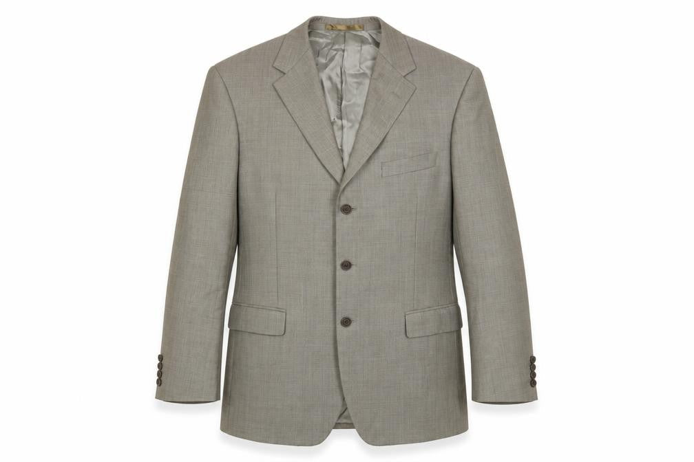 Marks & Spencer Mens Grey Wool Jacket Blazer Size 42