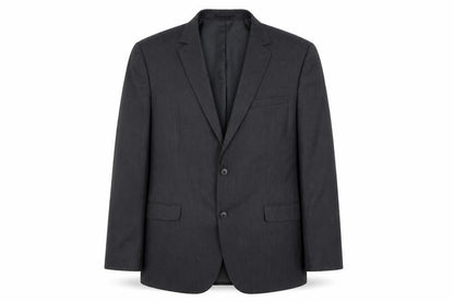 F&F Mens Grey Striped Polyester Jacket Suit Jacket Size 46