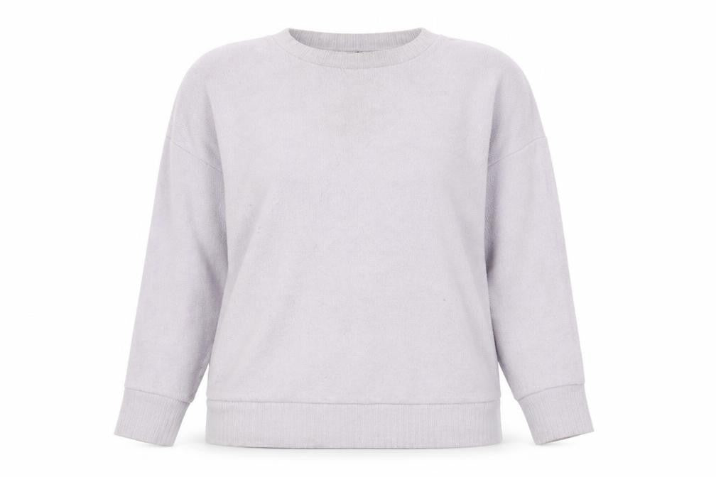 Dunnes Stores Womens Purple Round Neck Polyester Pullover Jumper Size L