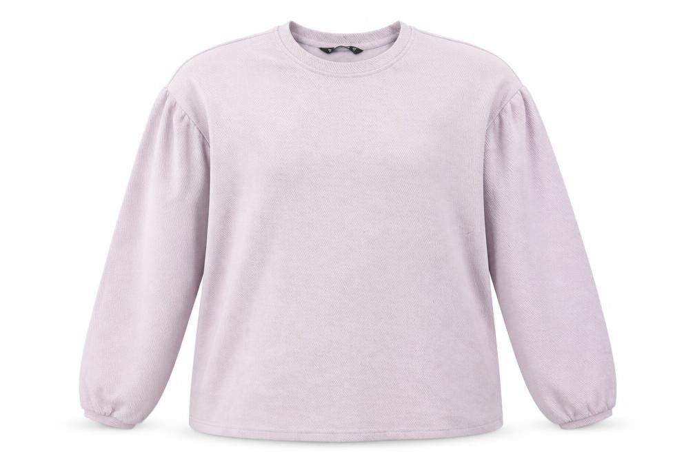 Dunnes Stores Womens Purple Polyester Pullover Sweatshirt Size L Pullover