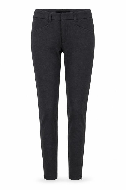 Part Two Womens Grey Viscose Trousers Size 8 L31 in Regular
