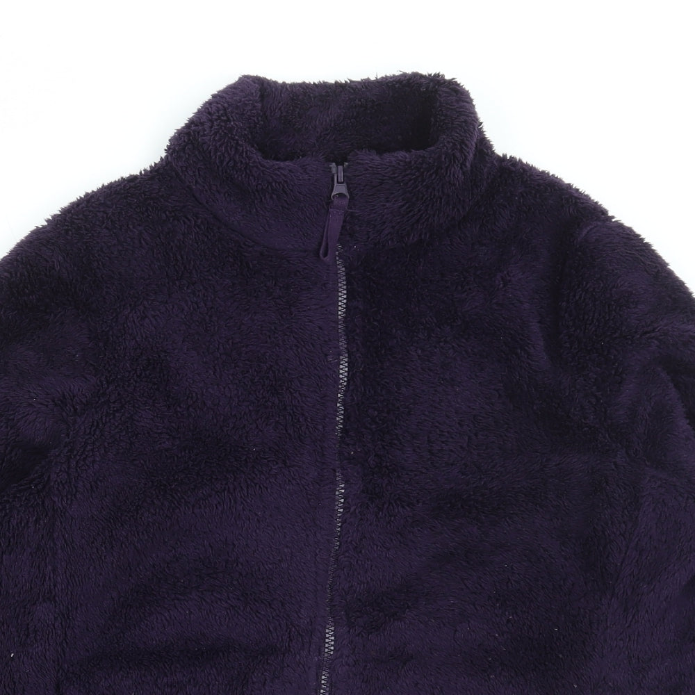 Dunnes Stores Womens Purple Jacket Size M Zip