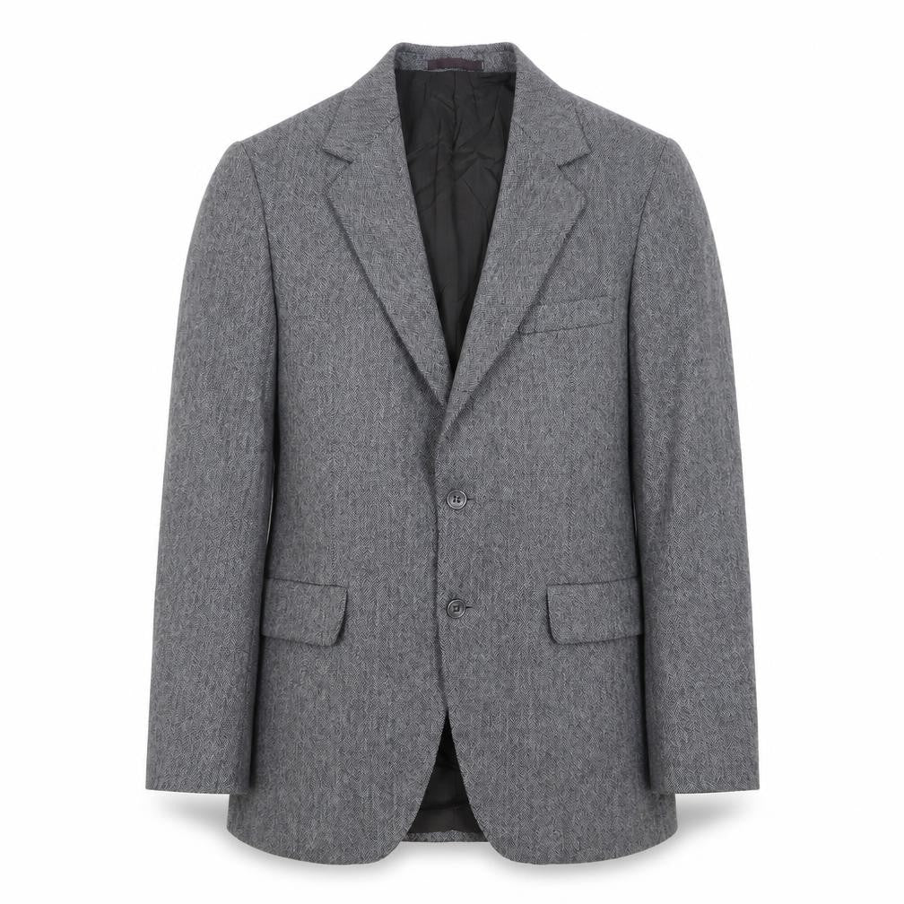 John Collier Mens Grey Wool Jacket Suit Jacket Size 40