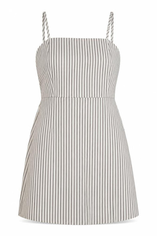 Pull&Bear Womens Grey Striped Polyester Camisole Tank Size L Off the Shoulder