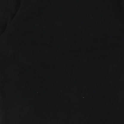 Preworn Mens Black Polyester Pullover Sweatshirt Size M