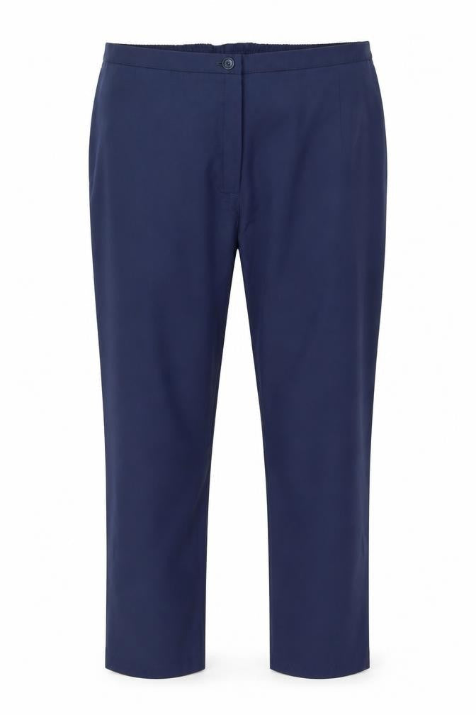 Meltemi Mens Blue Polyester Trousers Size 28 in L25 in Regular Zip