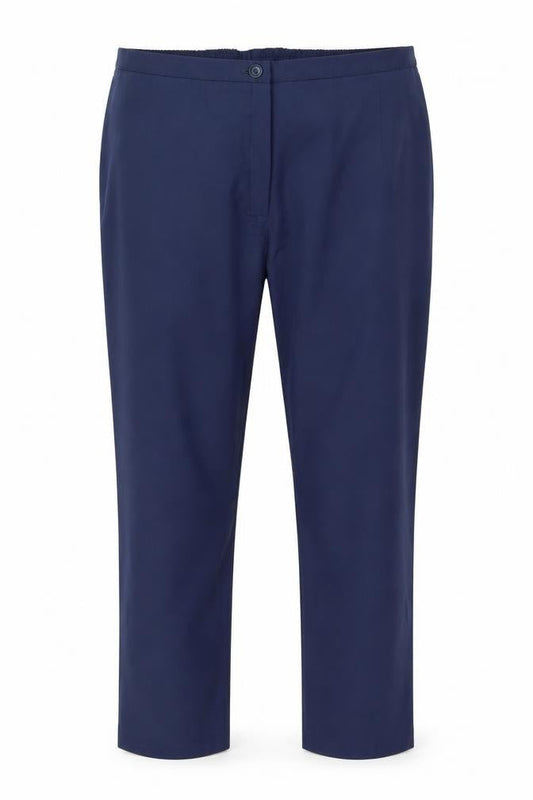 Meltemi Mens Blue Polyester Trousers Size 28 in L25 in Regular Zip