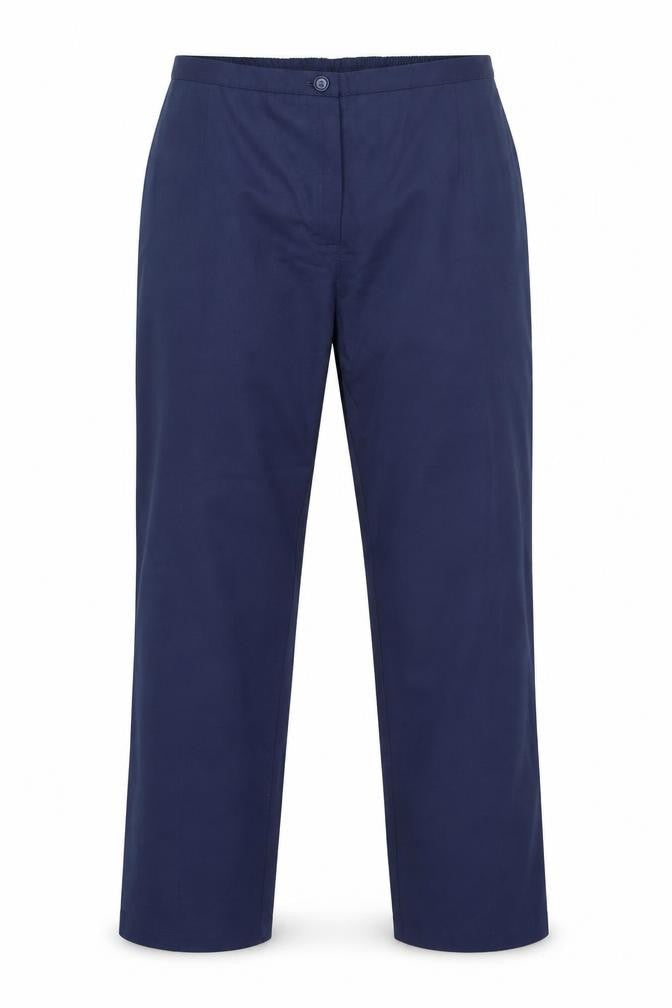 Meltemi Mens Blue Polyester Trousers Size 30 in L25 in Regular Zip