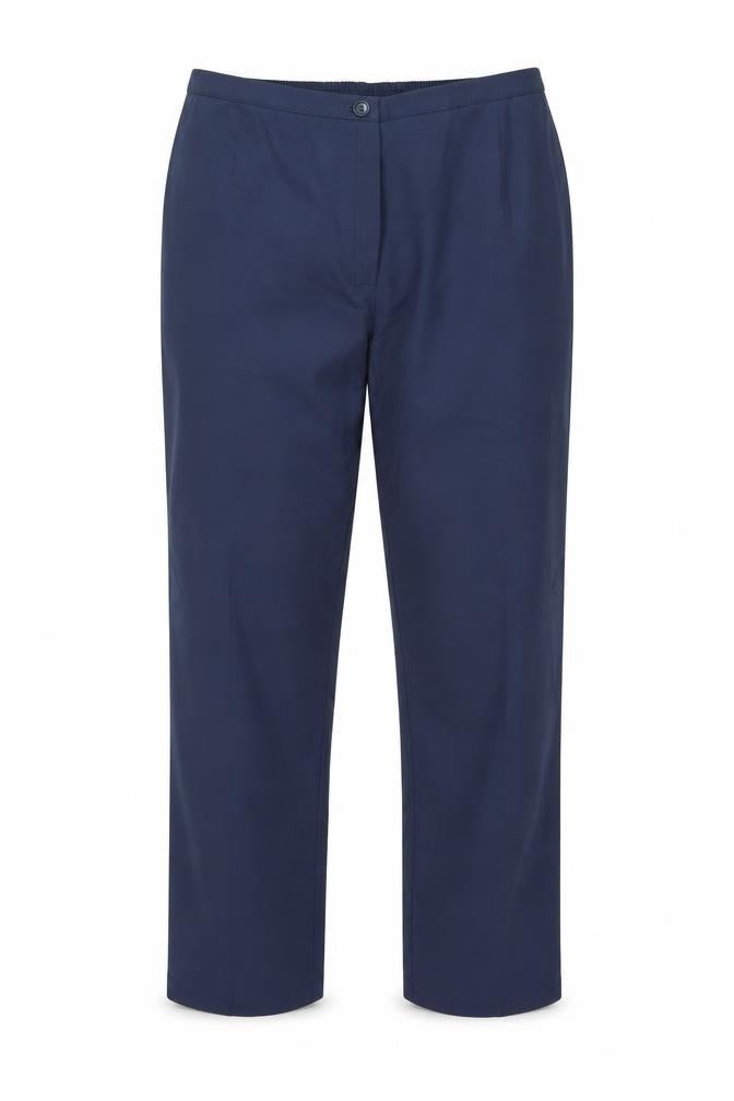 Meltemi Mens Blue Polyester Trousers Size 30 in L25 in Regular Zip