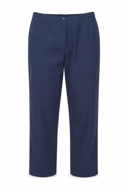 Meltemi Mens Blue Polyester Trousers Size 30 in L25 in Regular Zip