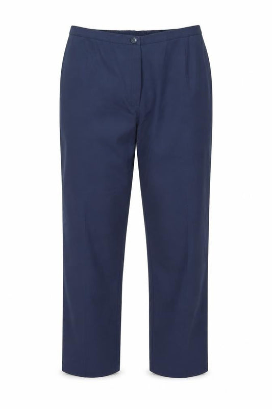 Meltemi Mens Blue Polyester Trousers Size 30 in L25 in Regular Zip