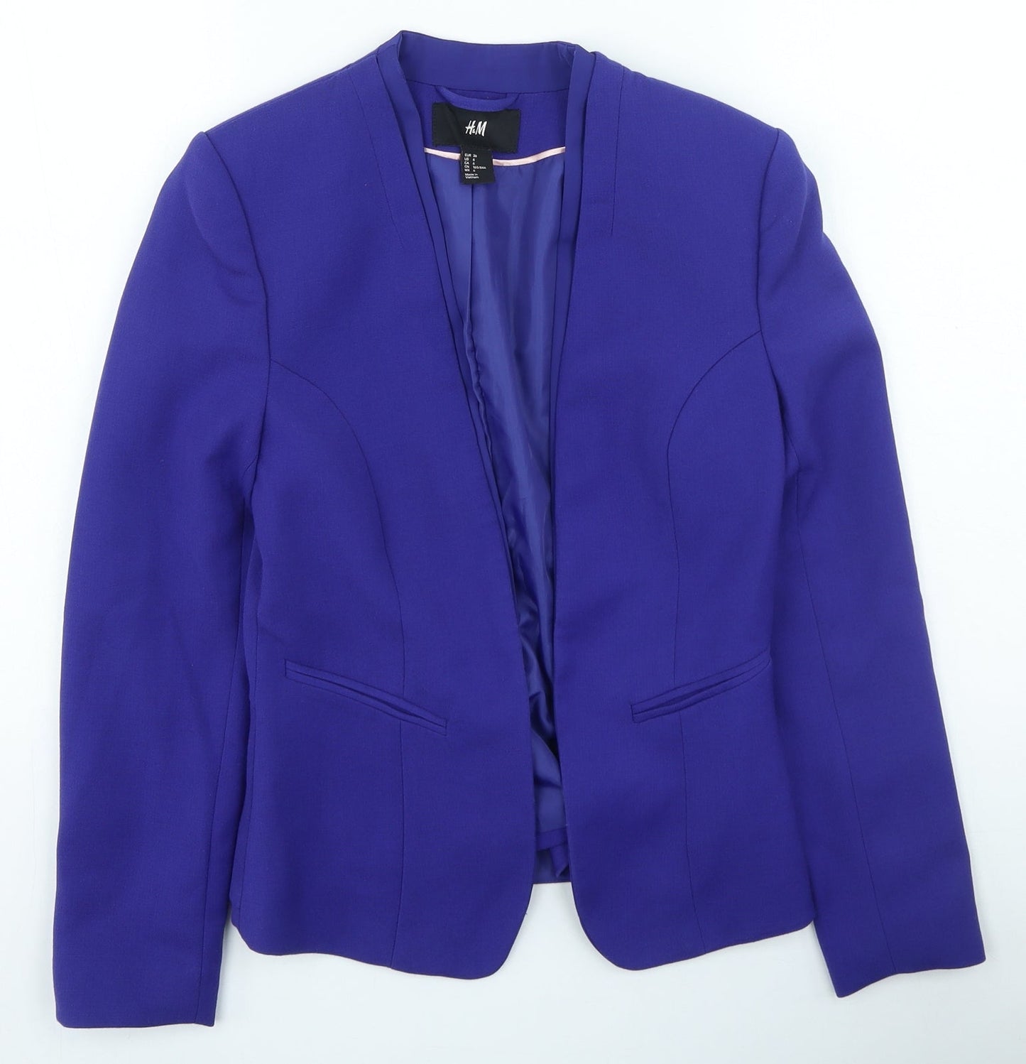 H&M Womens Purple Jacket Size 6