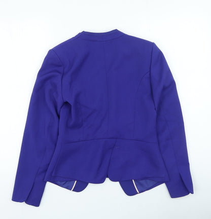 H&M Womens Purple Jacket Size 6
