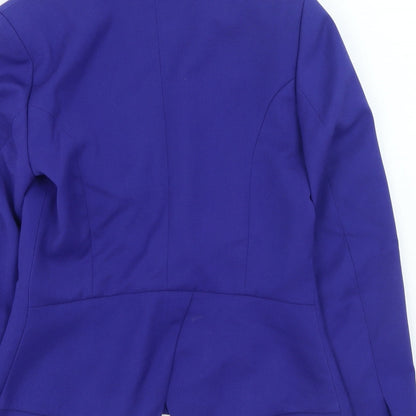 H&M Womens Purple Jacket Size 6