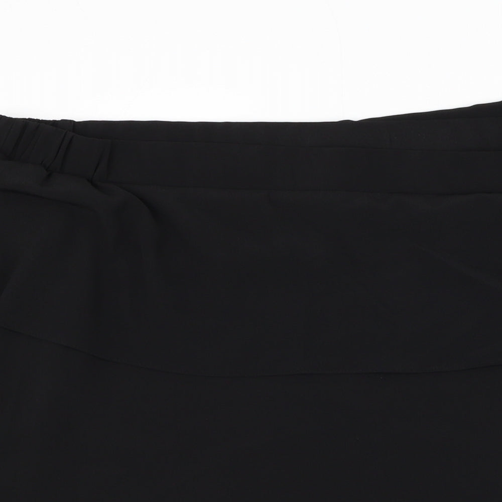 Atmosphere Womens Black Polyester Basic Blouse Size 12 Off the Shoulder
