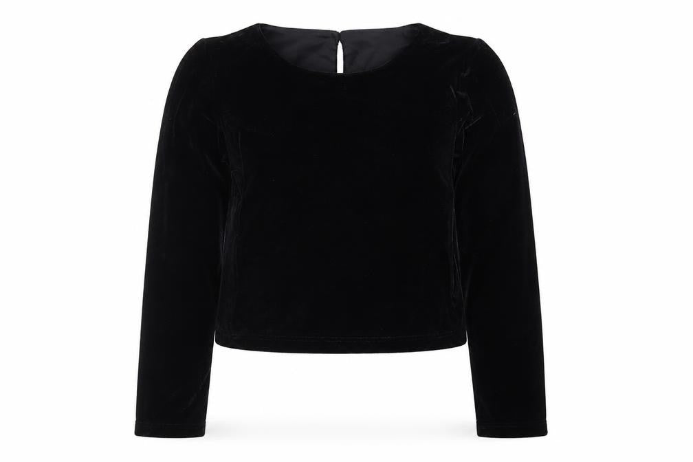 Dunnes Stores Girls Black Polyester Basic T-Shirt Size 5-6 Years Round Neck Pullover