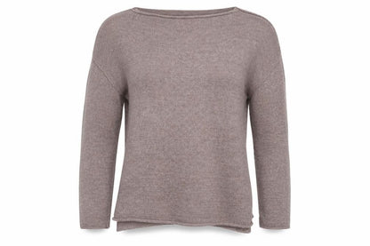 Divided by H&M Womens Brown Round Neck Acrylic Pullover Jumper Size S