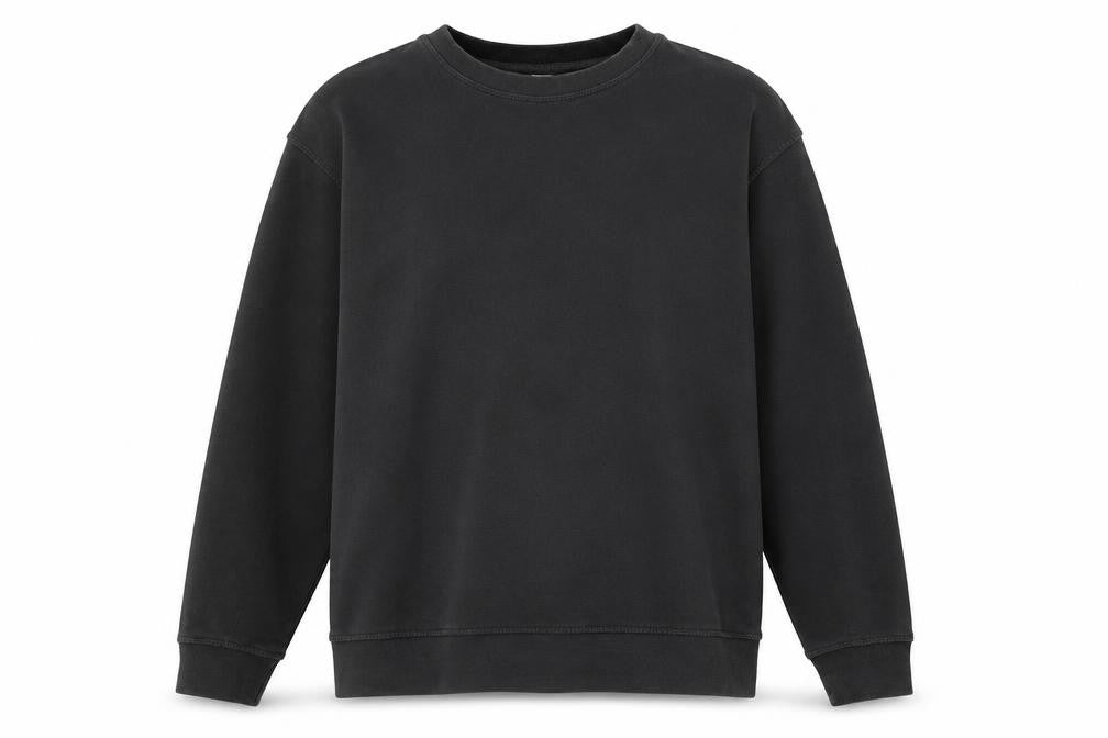 Topshop Womens Grey Cotton Pullover Sweatshirt Size S Pullover