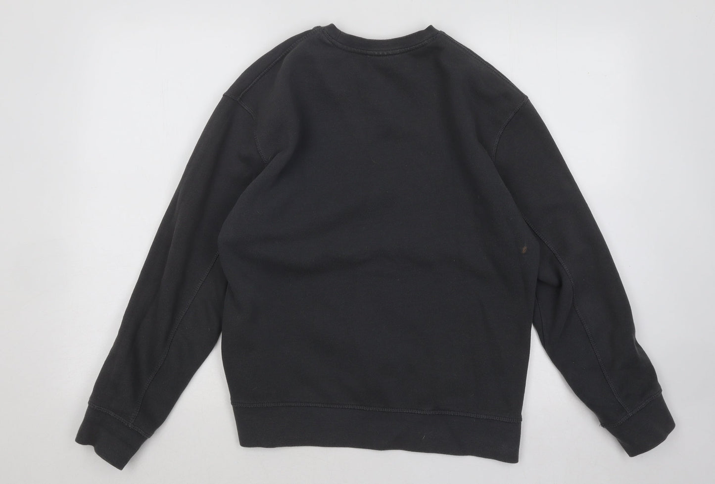 Topshop Womens Grey Cotton Pullover Sweatshirt Size S Pullover