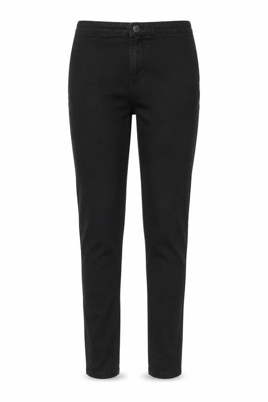 Denim Co. Womens Black Cotton Skinny Jeans Size 12 L28 in Regular Zip
