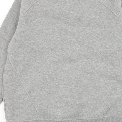 Golddigga Girls Grey Cotton Pullover Sweatshirt Size 13 Years Pullover