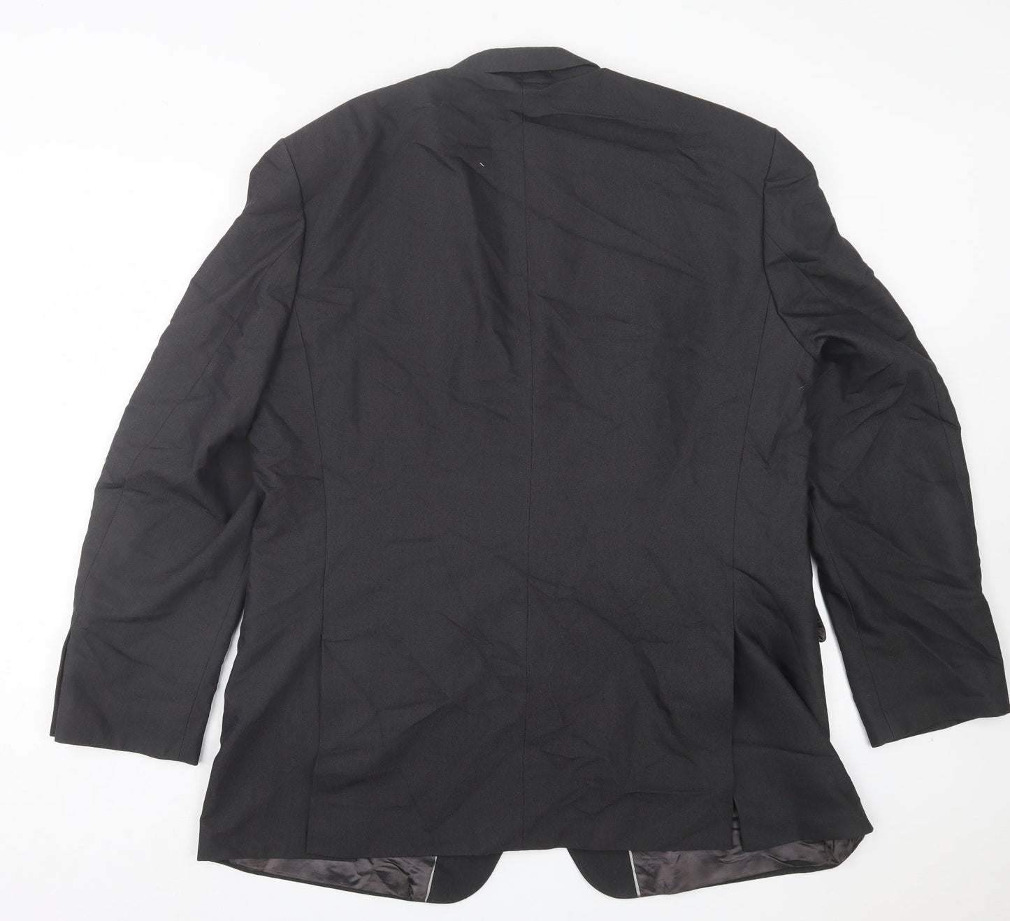 Burton Mens Grey Polyacrylate Fibre Jacket Suit Jacket Size 44