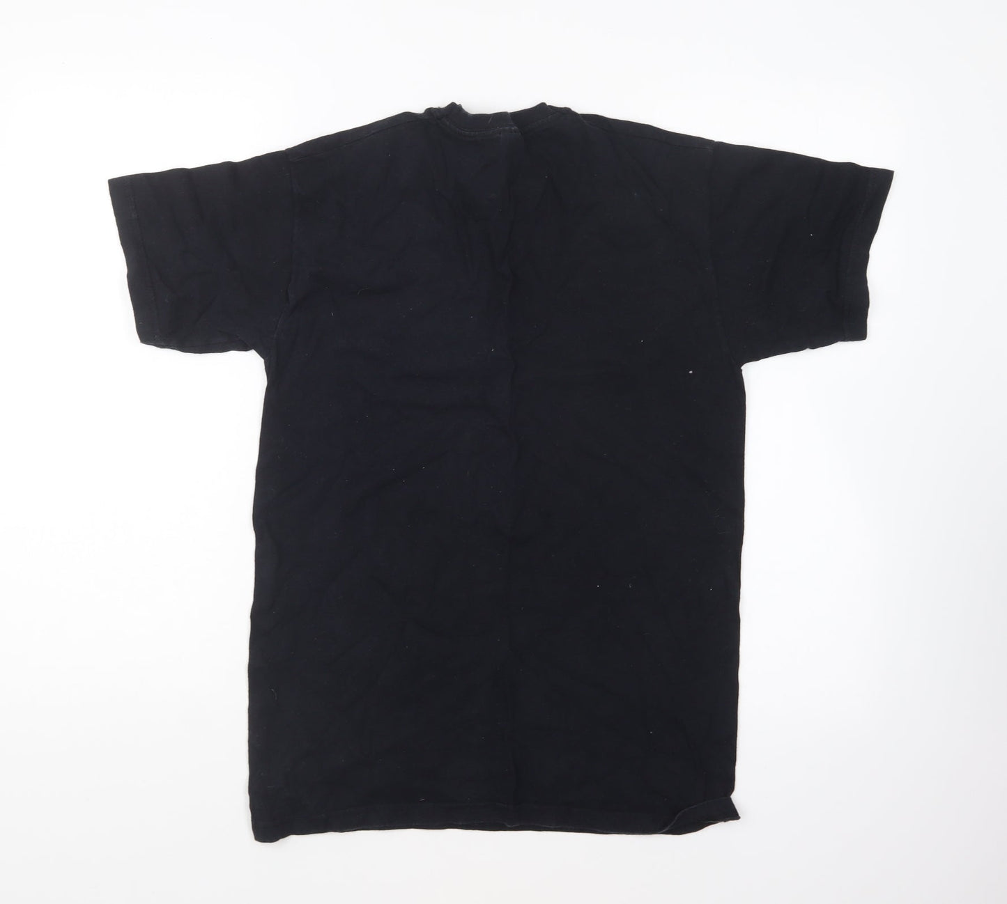 Fruit of the Loom Womens Blue Cotton Basic T-Shirt Size S Round Neck - JLS