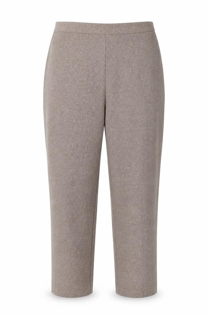 Emma Collction Womens Brown Polyester Trousers Size 18 L26 in Regular