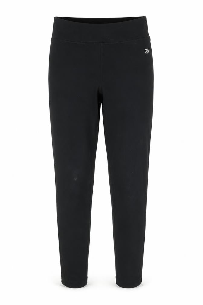 Dunnes Stores Womens Black Polyester Compression Leggings Size XS L25 in Regular Pullover