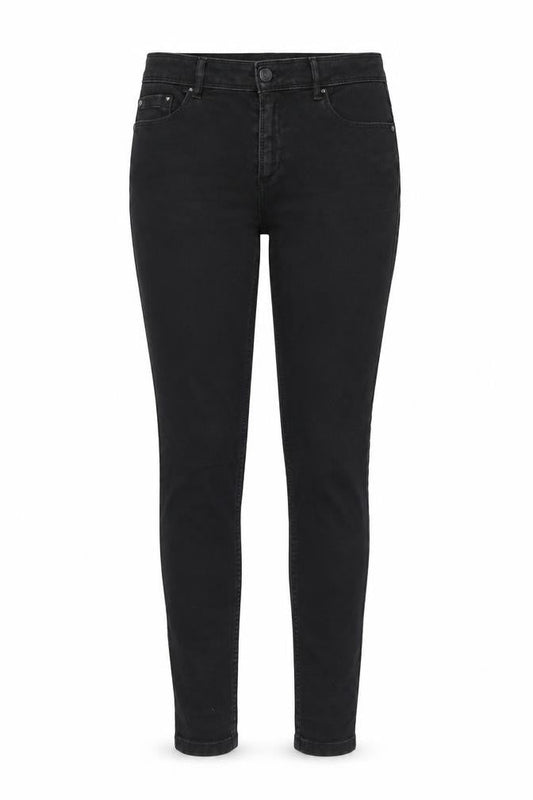 Only Womens Black Cotton Skinny Jeans Size 34 in L30 in Regular Button