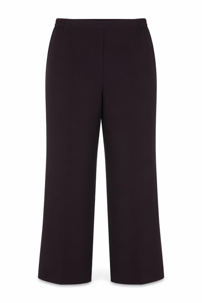 Busy Womens Purple Polyester Trousers Size 16 L30 in Regular Hook & Eye
